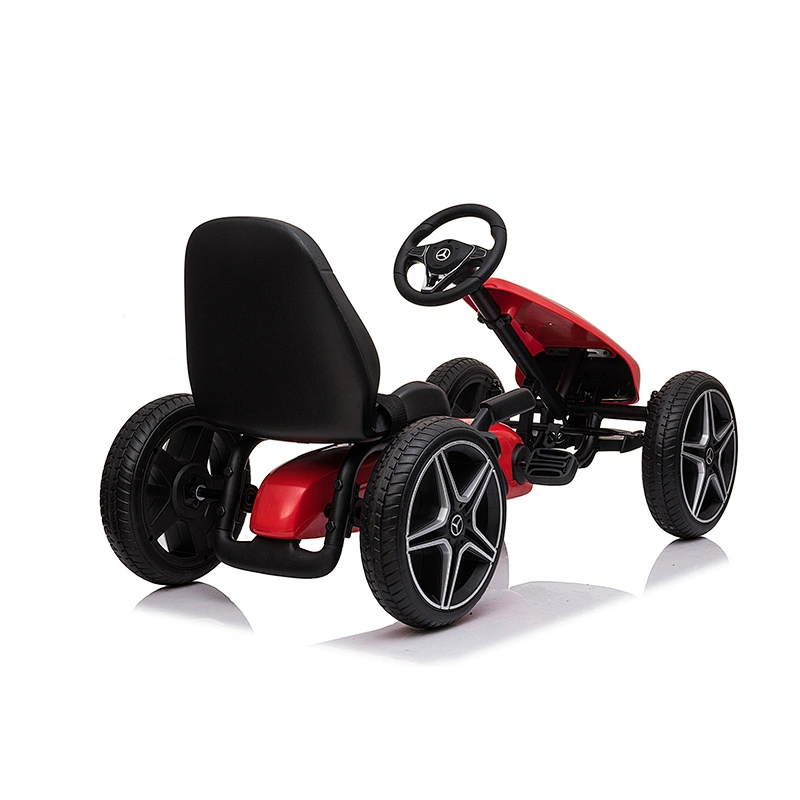 Children ride on pedal Environmental protection and energy saving authorization license kid gift car