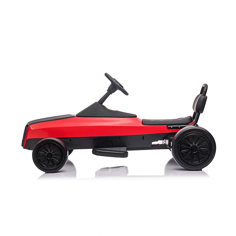 Kids ride on car baby electric kart with PU wheels