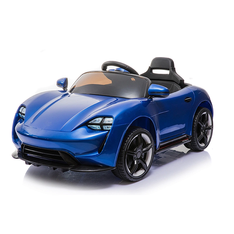 Popular electric kids ride on sport car with two open doors