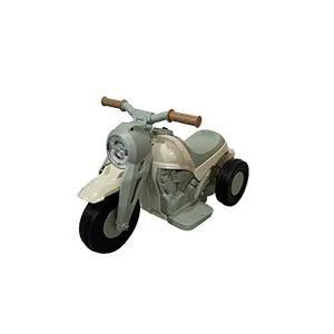 WDTR2302 New arrival 6V children toy motorcycle with bubble machine multi-function trumpet frontlight