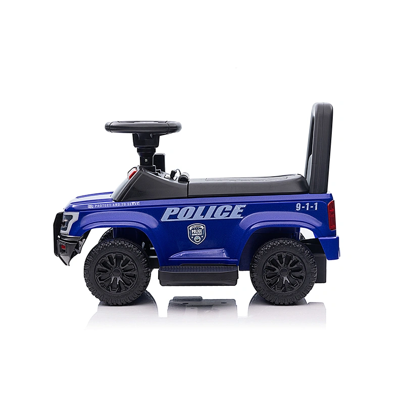 baby police car with loudspeaker children ride on car