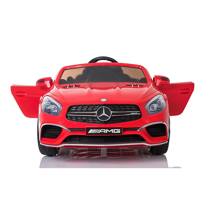 Electric kids ride on toy car with double open doors