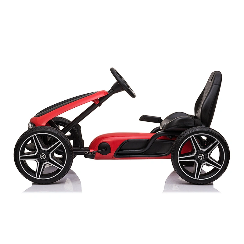 Children ride on pedal Environmental protection and energy saving authorization license kid gift car