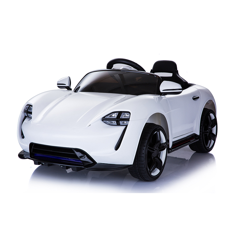 Popular electric kids ride on sport car with two open doors