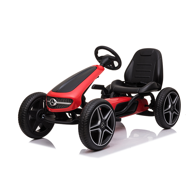 Children ride on pedal Environmental protection and energy saving authorization license kid gift car