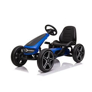 Children ride on pedal Environmental protection and energy saving authorization license kid gift car