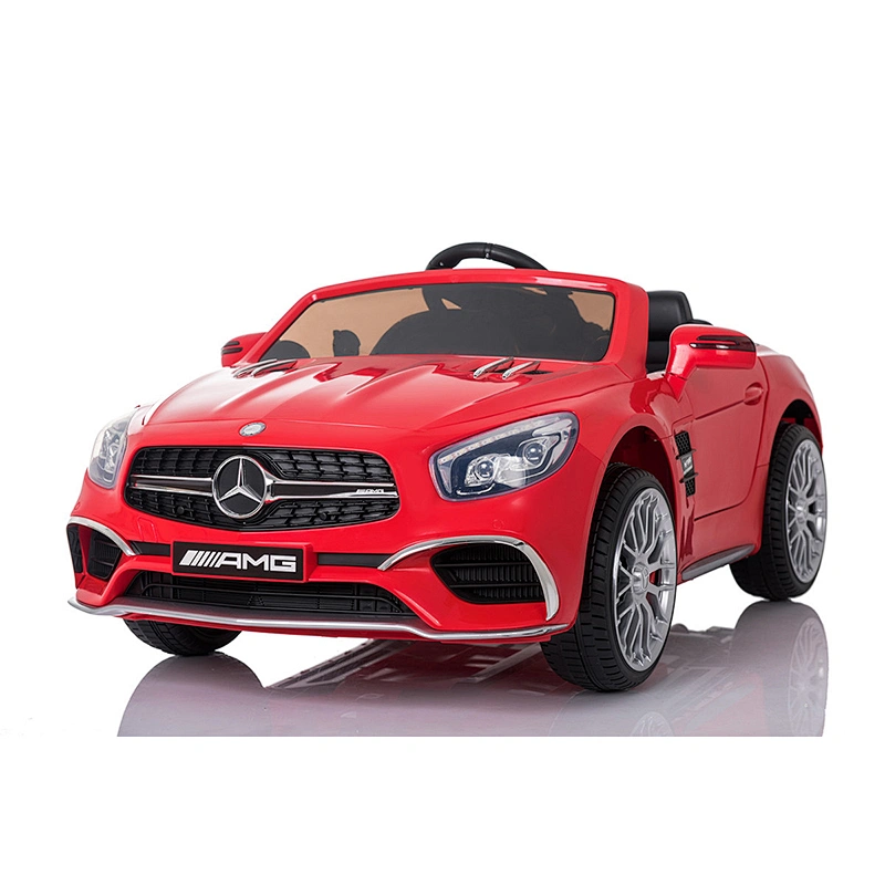 Electric kids ride on toy car with double open doors