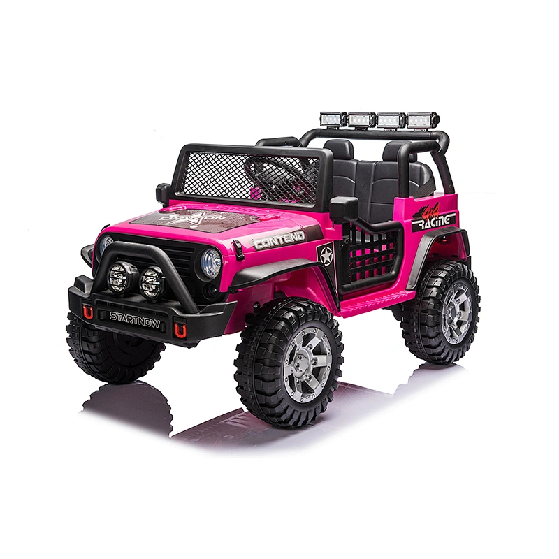 Electric toy car baby off-road car with double open doors