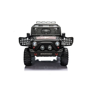 Electric toy car baby off-road car with double open doors