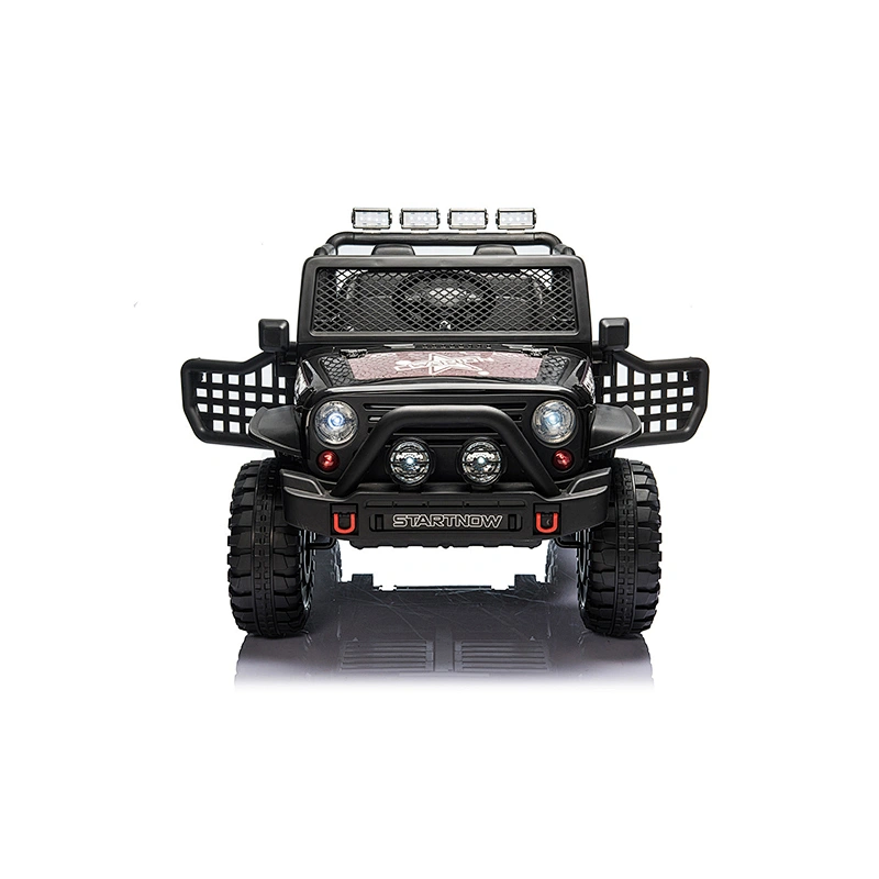 Electric toy car baby off-road car with double open doors