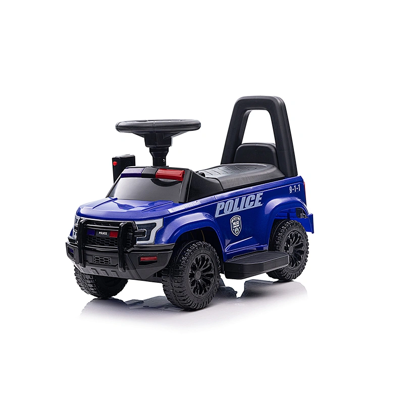 baby police car with loudspeaker children ride on car