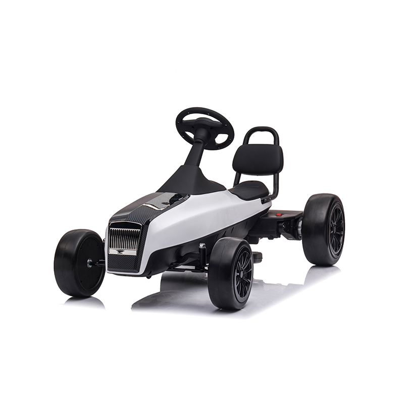 Kids ride on car baby electric kart with PU wheels