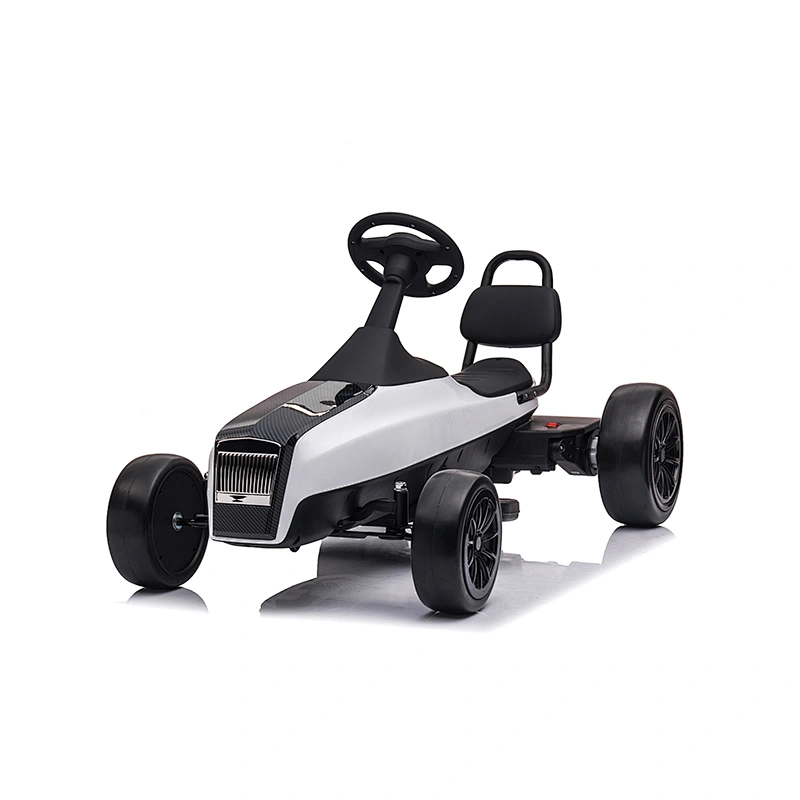 Kids ride on car baby electric kart with PU wheels