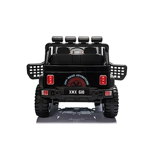 Electric toy car baby off-road car with double open doors