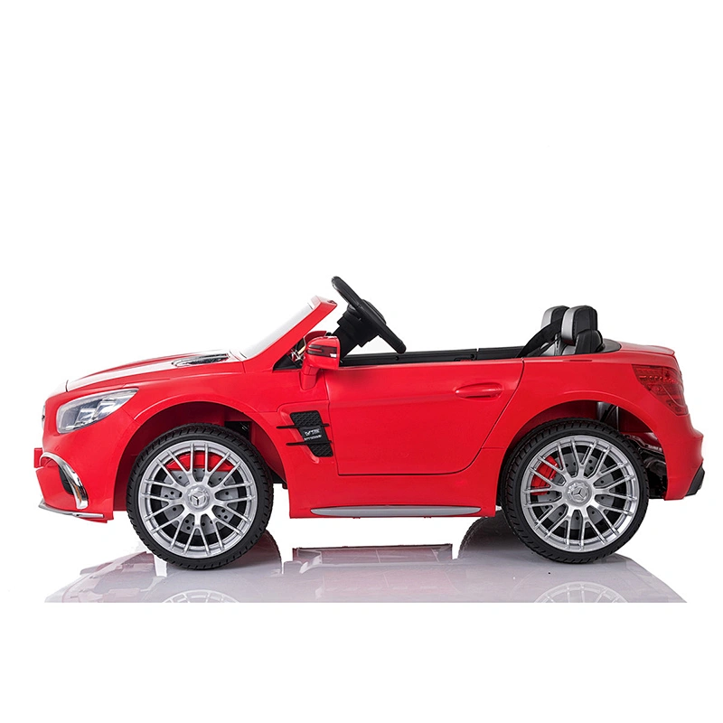 Electric kids ride on toy car with double open doors