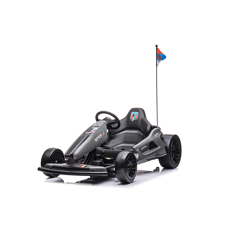 12V electric kids ride on drift car with front anti-collision beam