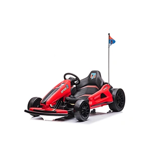 12V electric kids ride on drift car with front anti-collision beam