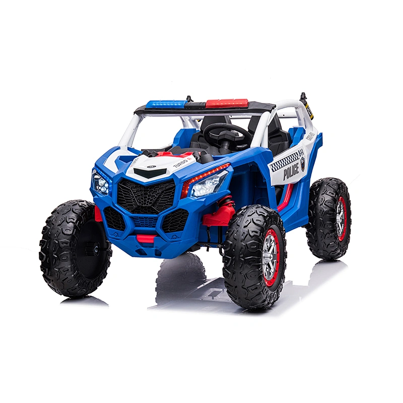 Double Door Front and back headlights Kids Ride On Car music and Shock absorption Truck Children ride on car