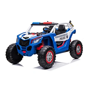 Double Door Front and back headlights Kids Ride On Car music and Shock absorption Truck Children ride on car