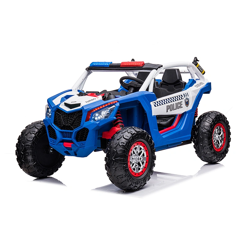 Double Door Front and back headlights Kids Ride On Car music and Shock absorption Truck Children ride on car