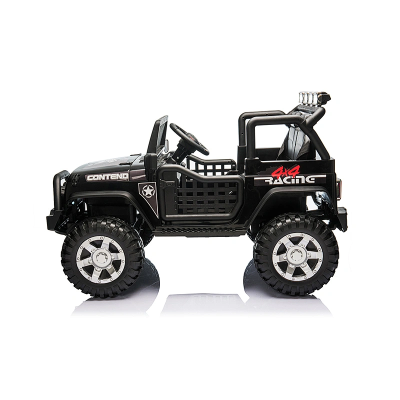 Electric toy car baby off-road car with double open doors