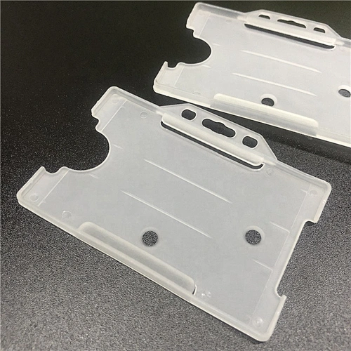 Good quality Badge Holders Plastic Business Card Holders ,JO-VAC-005