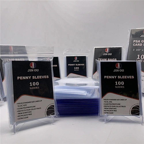 plastic sleeves for cards