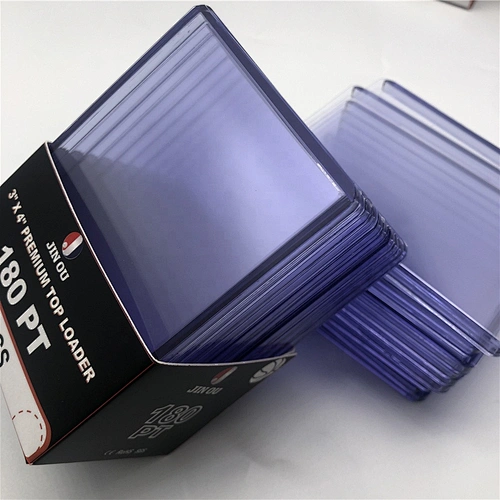Super Clear Toploader Hard PVC Card Holder