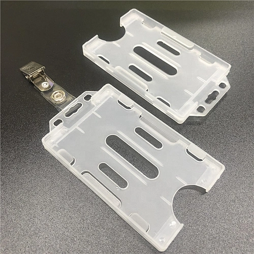 Rigid ID Card Holders  Badge Holders Hard Plastic Card Sleeves ,JO-VAC-003