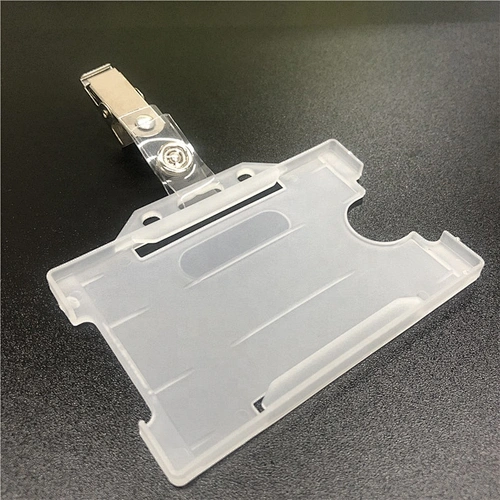 Good quality Badge Holders Plastic Business Card Holders JO-VAC-005