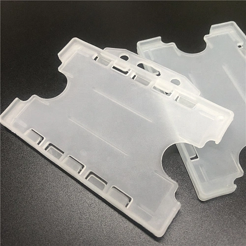 Rigid ID Card Holders  Badge Holders Hard Plastic Card Sleeves JO-VAC-003