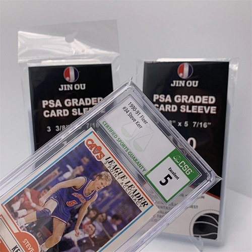 3 3/8" X 5 1/2" PSA Graded Card Sleeve