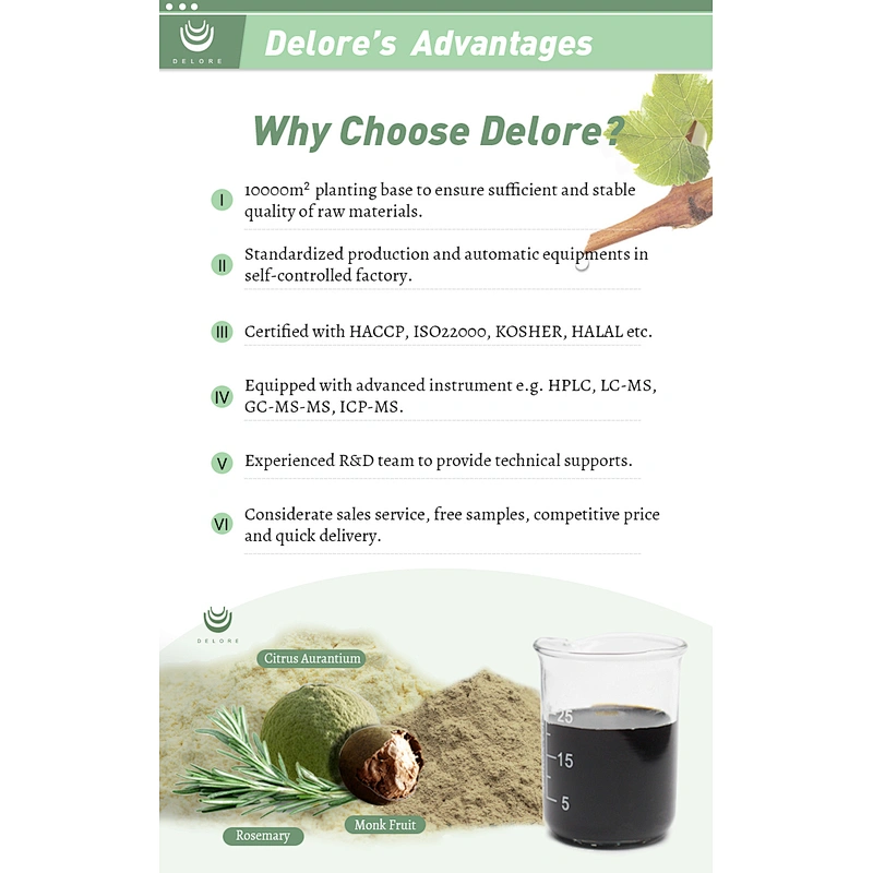 2021 Organic Monk Fruit Powder Extract Mogroside V 25% Luo Han Guo Sweetener Sugar free samples
