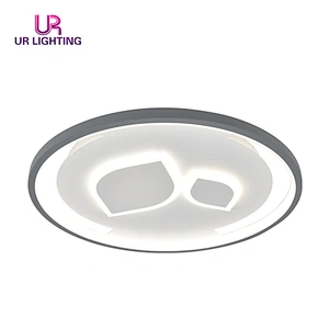 Modern simple nordic round home decoration led ceiling lamp for living room