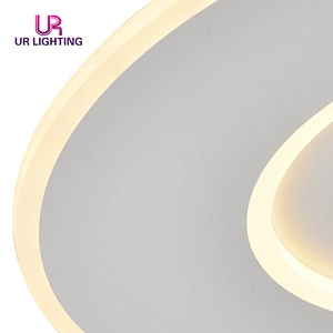 2020 China factory cheap price modern unique circle design led ceiling lamp lighting