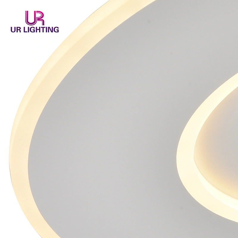 2020 China factory cheap price modern unique circle design led ceiling lamp lighting