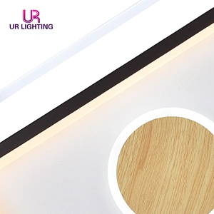 Factory wholesale simple decoration square minimalism led ceiling lamp