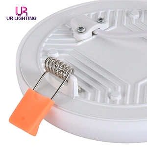 High bright Flat White Recessed Round 8 18 24 36 W Frameless Ceiling Slim Led Panel Light