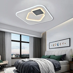 Top supplier modern square aluminum home living room bedroom led ceiling light