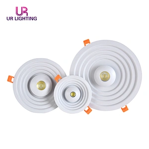 Promotional simple modern home decoration lamp white color 15w + 7w led panel light