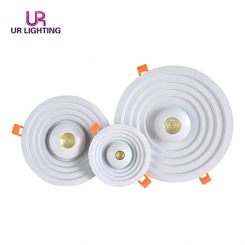 Promotional simple modern home decoration lamp white color 15w + 7w led panel light