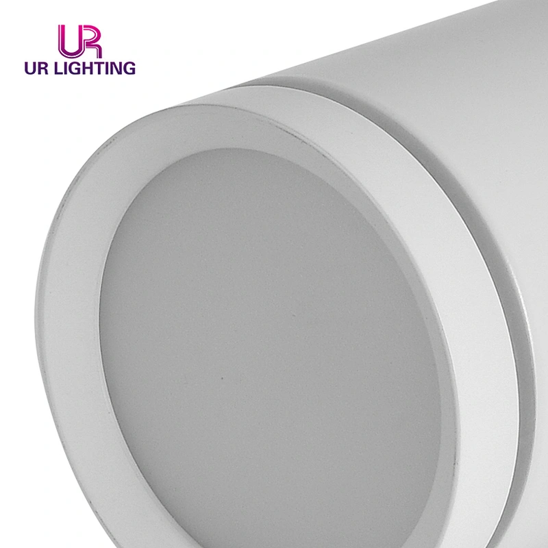 European minimalist style black white surface mounted ceiling 5w round LED downlights