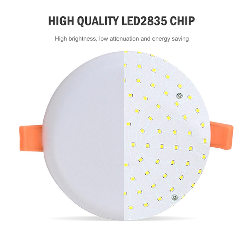 Super Bright Aluminum White Round 8watt 18watt 24watt 36watt Led Panel Light