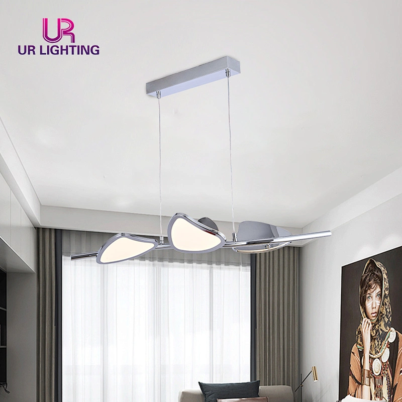 Decorative White Aluminum Kitchen Bedroom Fancy Modern LED Chandelier Light