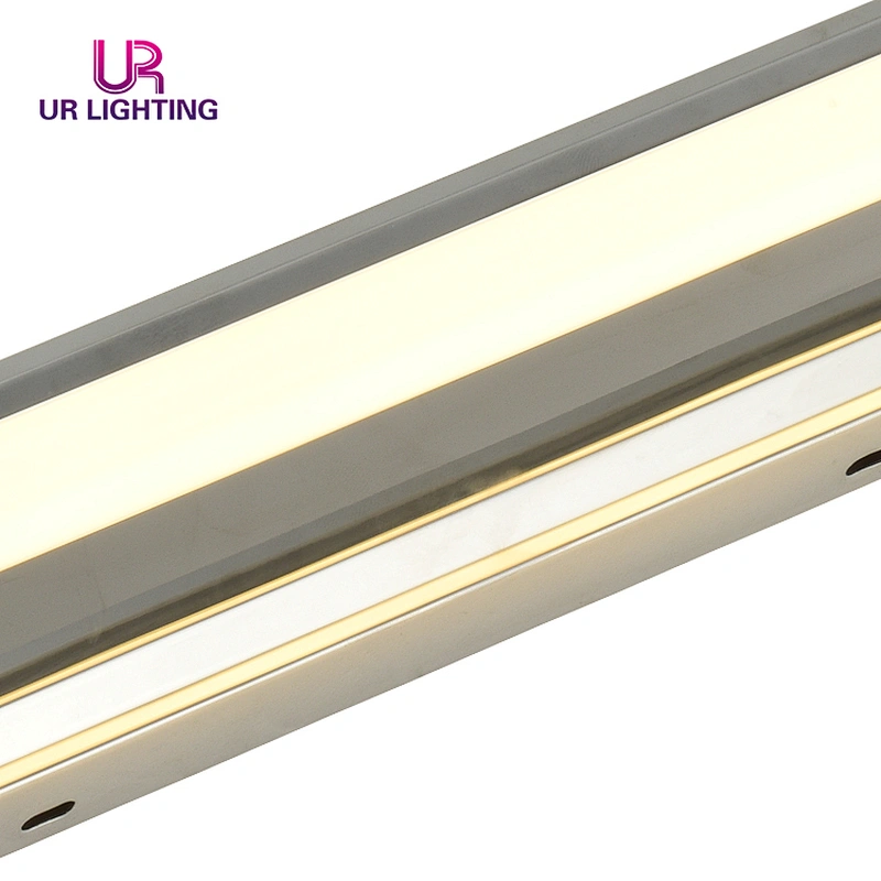 Factory price indoor white simple waterproof bathroom modern led mirror light