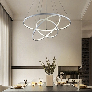Hot selling Room Hotel Modern Design Luxury Circular LED Chandelier Pendant Light
