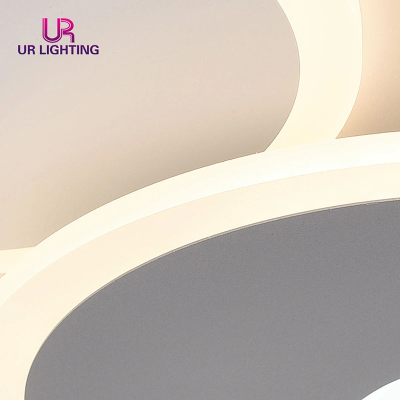 Fashion Modern simple square decorative bedroom home interior Led Ceiling Light