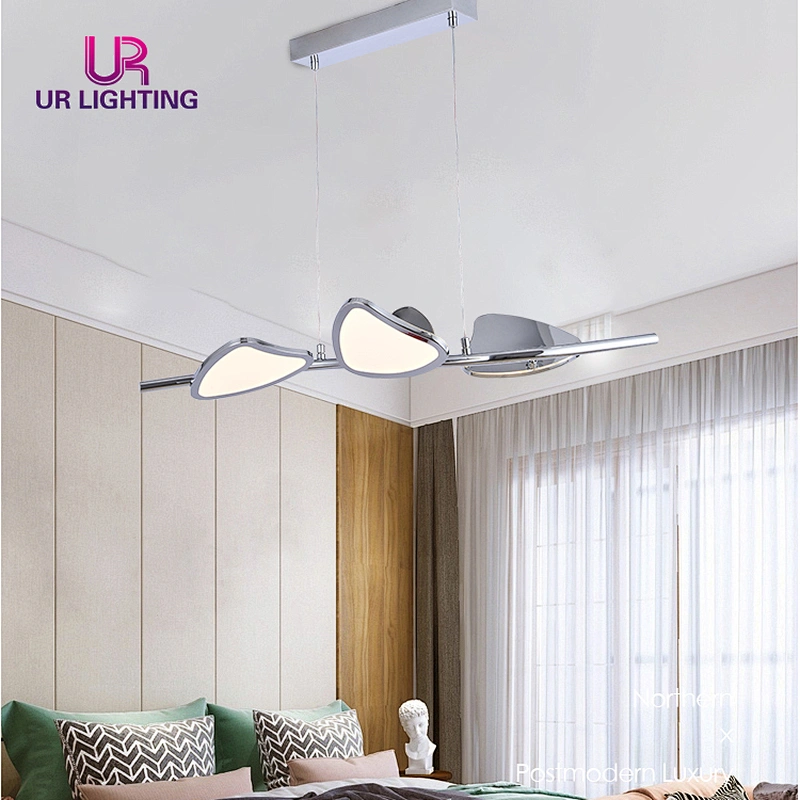 Decorative White Aluminum Kitchen Bedroom Fancy Modern LED Chandelier Light