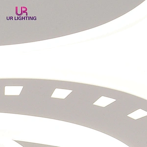 Art Easy Flower Shape Acrylic Bedroom Fashion Modern Led Ceiling Light