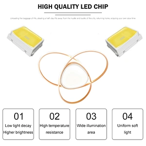 New Launching Product Residential Aluminum Warm White LED Ceiling Light
